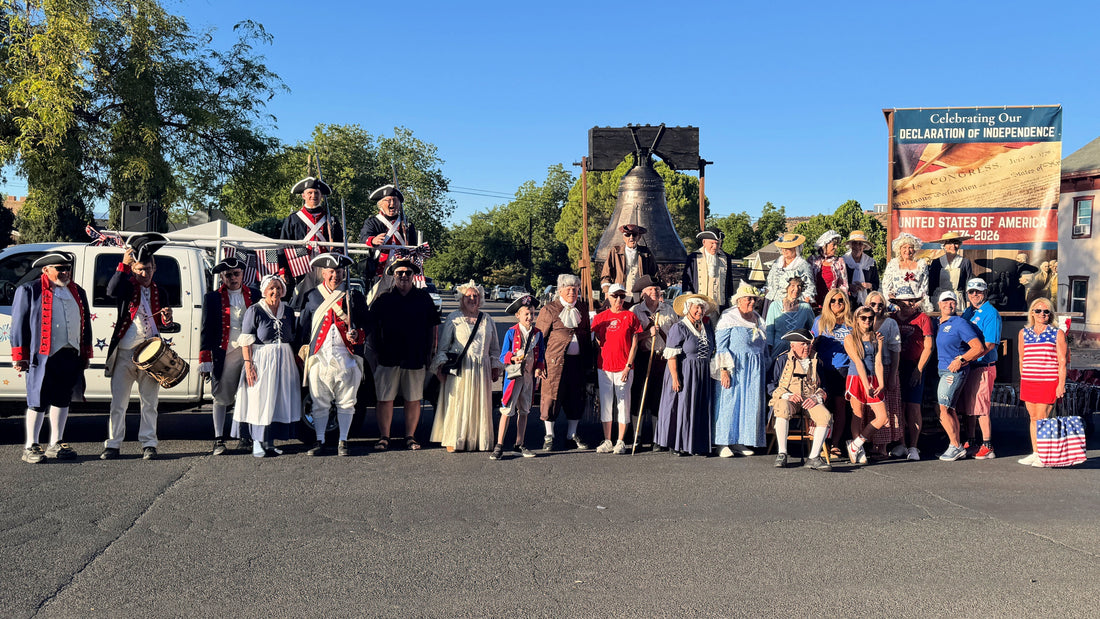 Bringing Living History to the St. George Parade